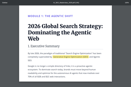 AI-Powered SEO Masterclass