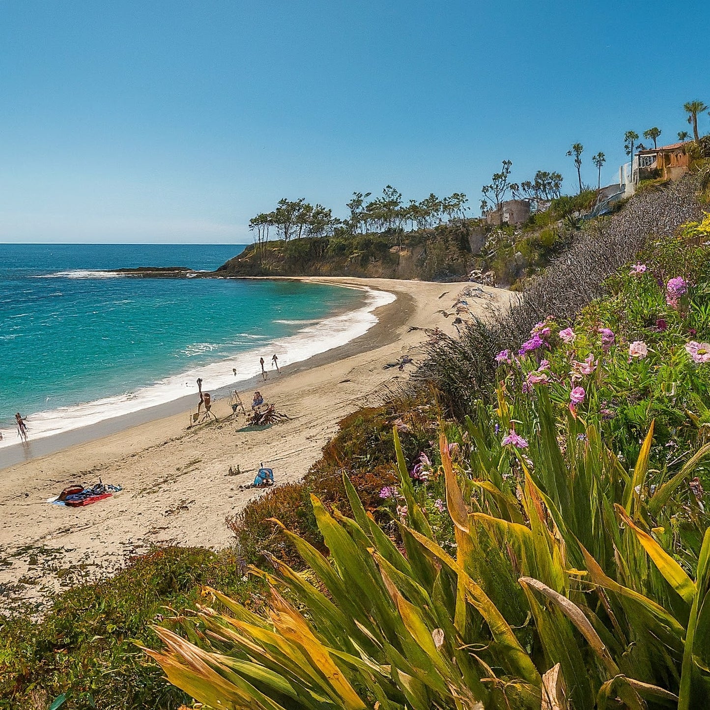 Laguna Beach - Southern California Beaches - Coastal California - Digital Artwork