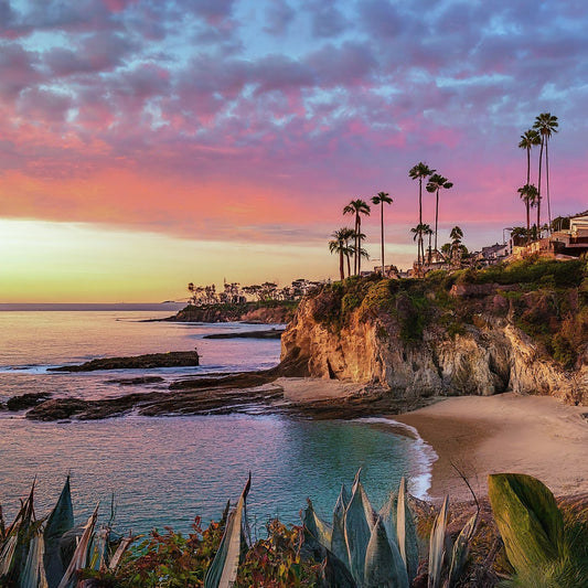 Laguna Beach - Southern California Beaches - Coastal California - Digital Artwork