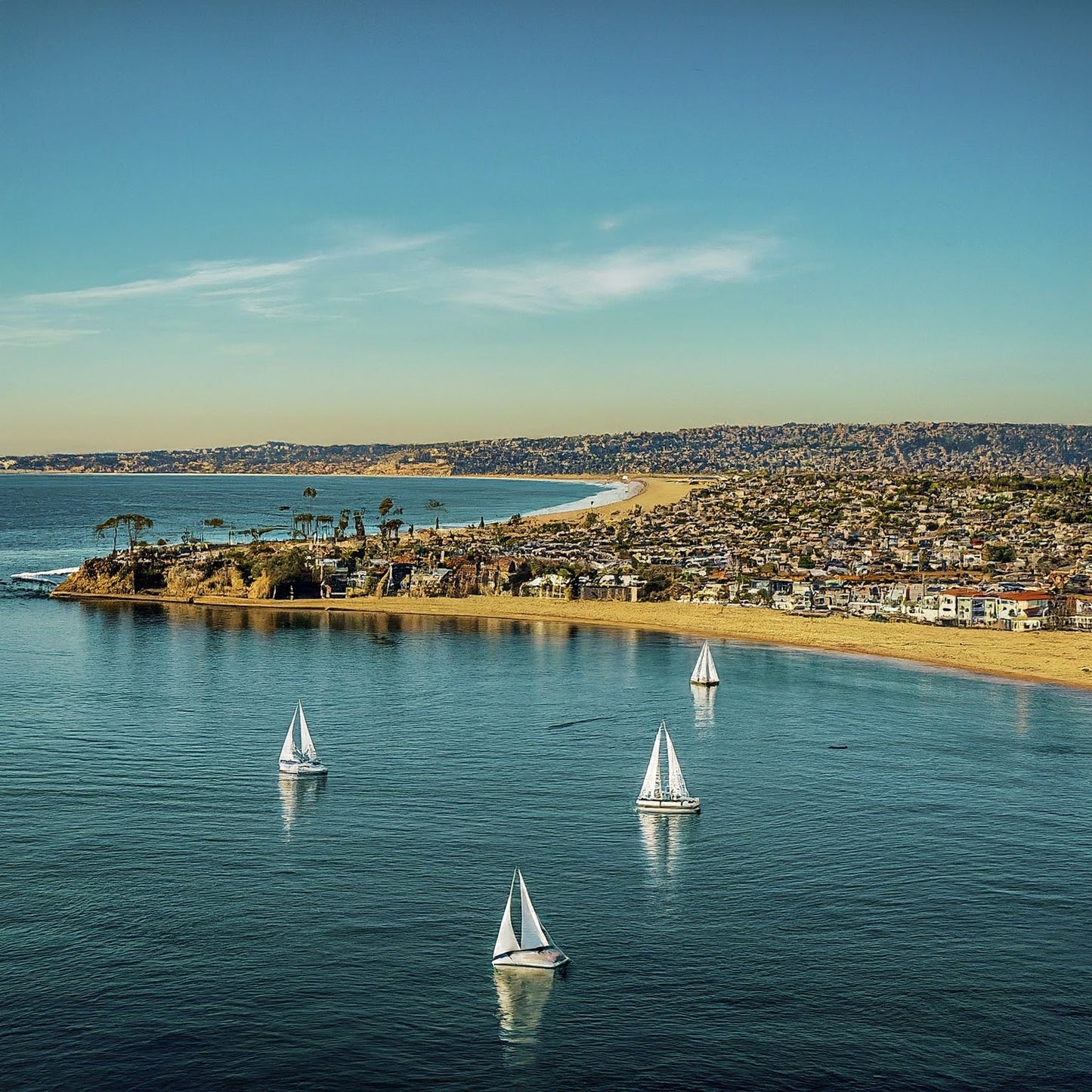 Newport Beach - Southern California Beaches - Coastal California - Digital Artwork