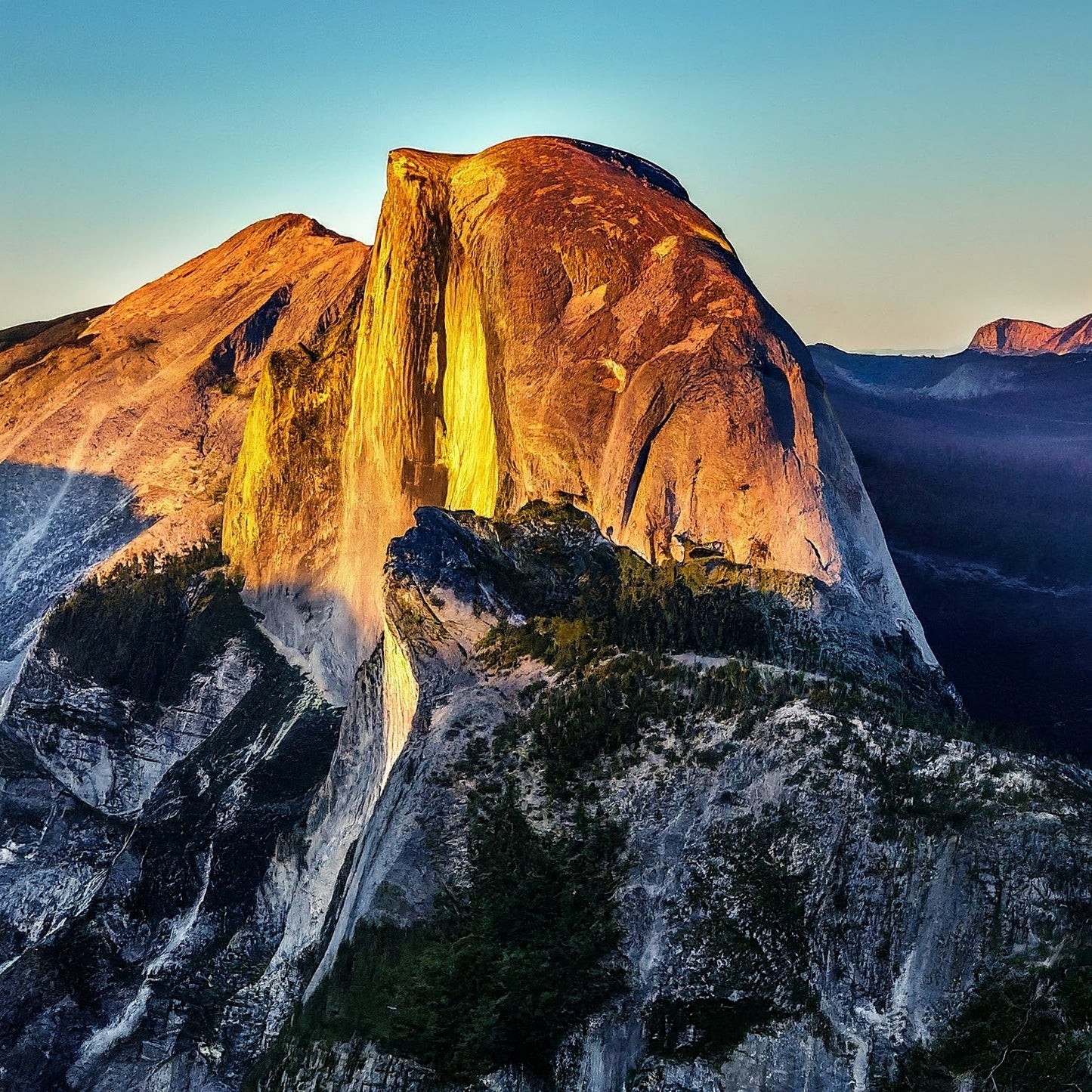 Yosemite - Half Dome - Yosemite National Park - California - Digital Artwork