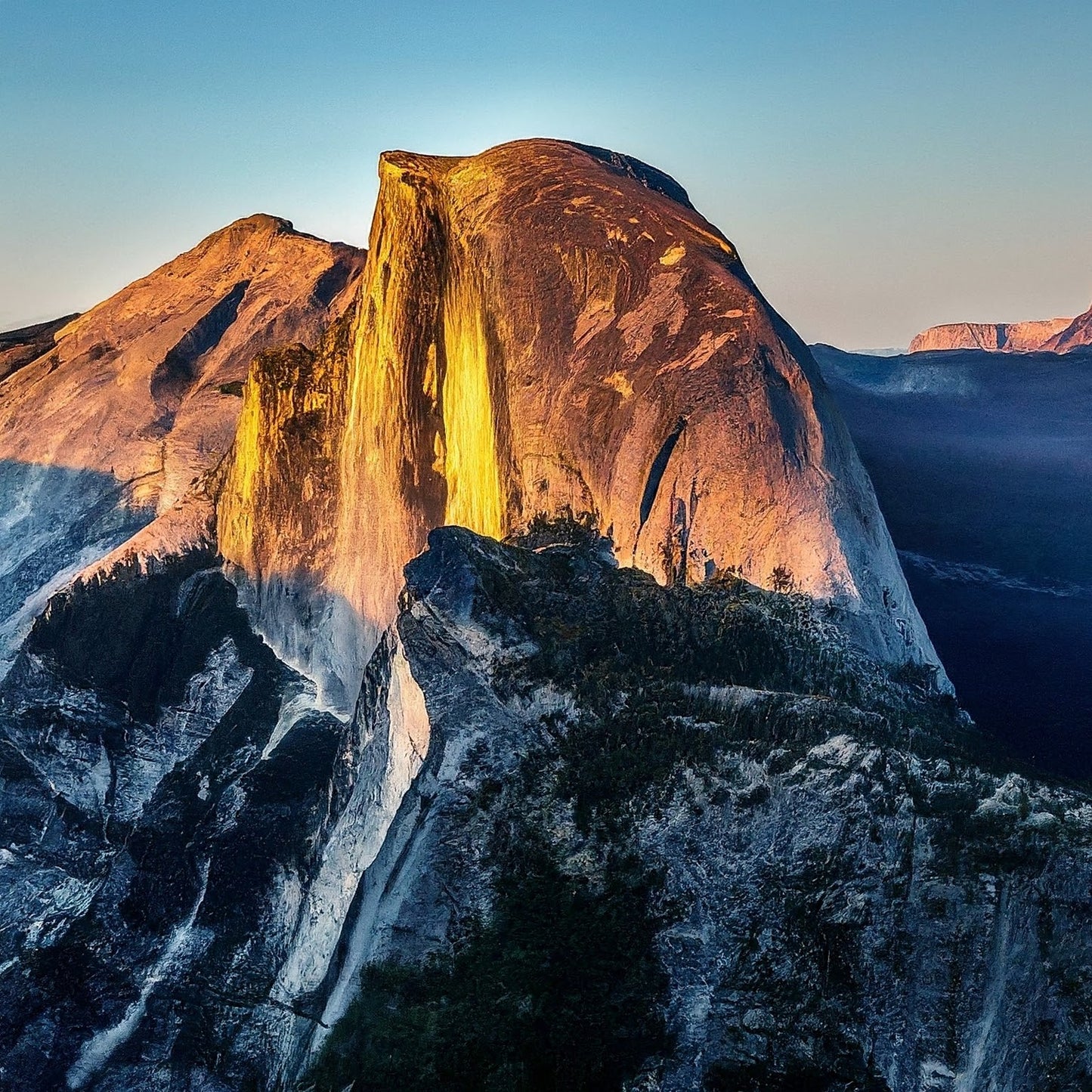 Yosemite - Half Dome - Yosemite National Park - California - Digital Artwork