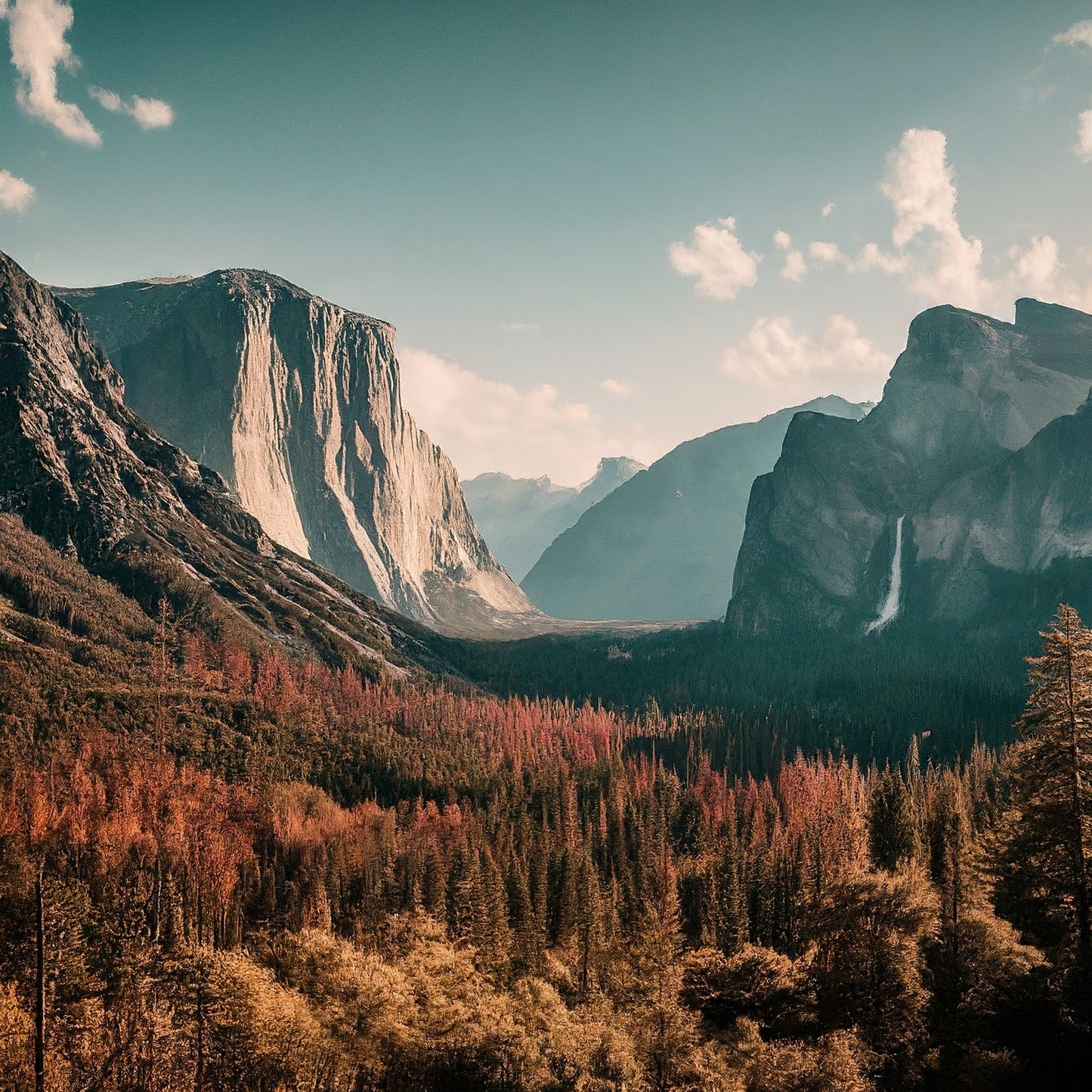 Yosemite - El Capitan - Yosemite National Park - California - Digital Artwork