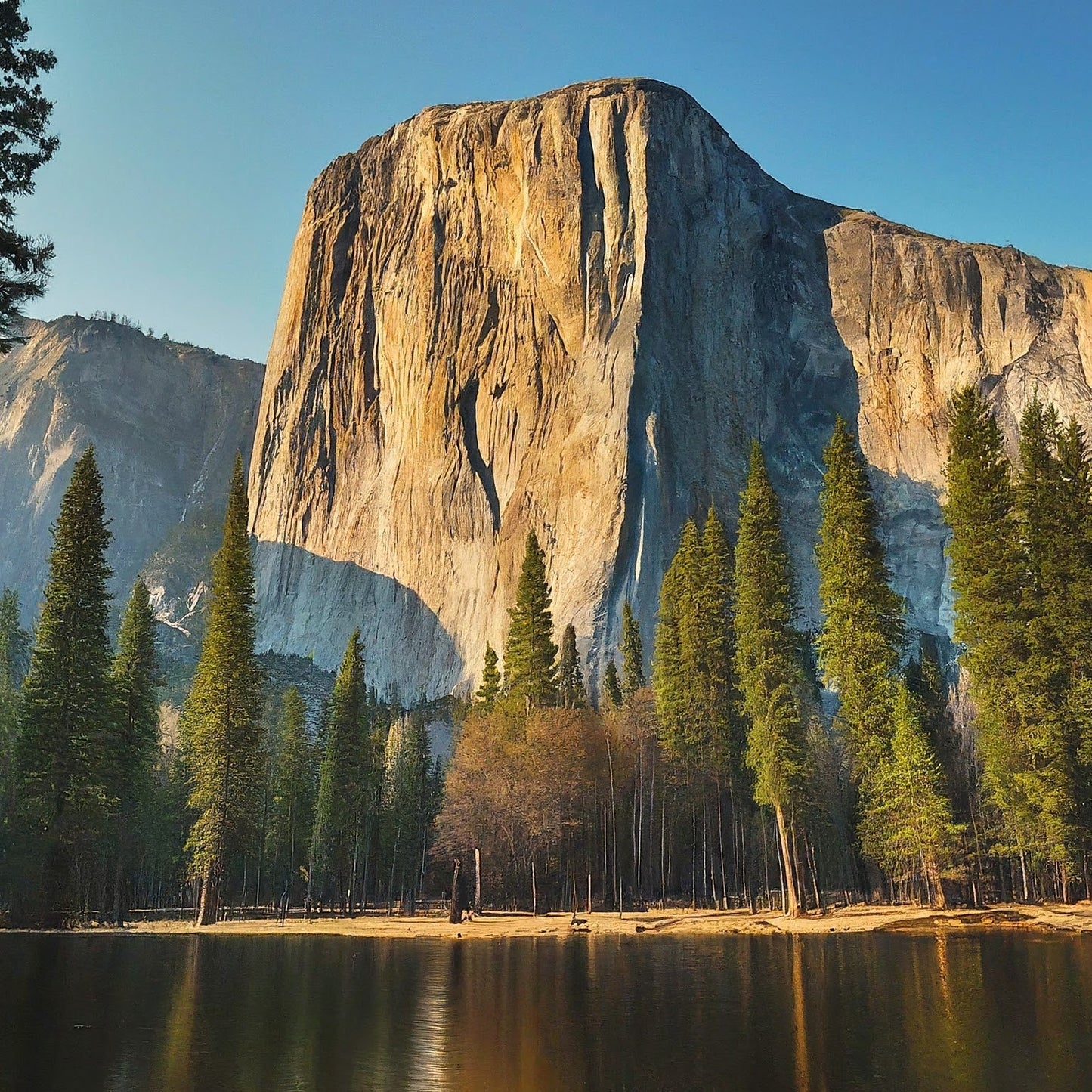 Yosemite - El Capitan - Yosemite National Park - California - Digital Artwork