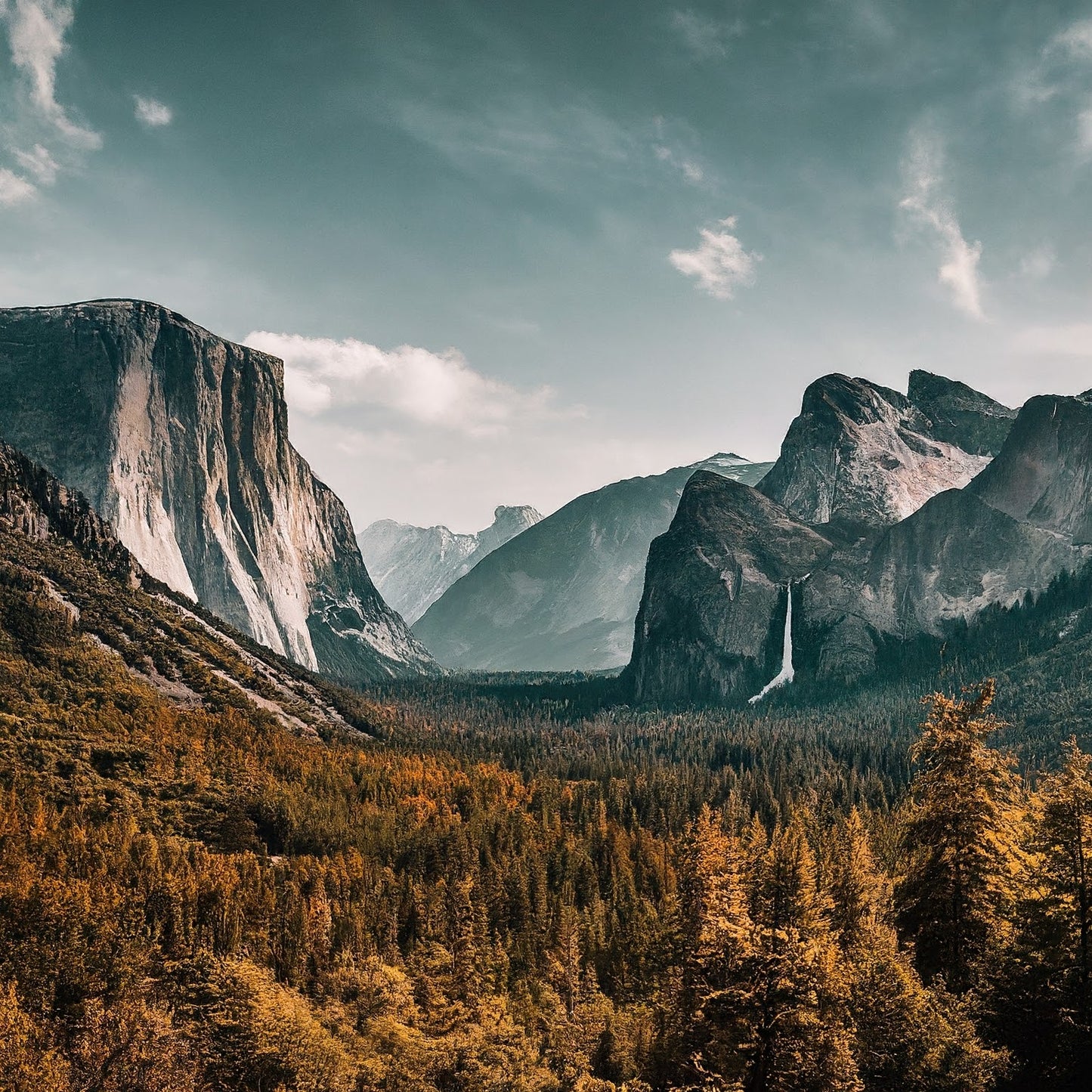 Yosemite - El Capitan - Yosemite National Park - California - Digital Artwork